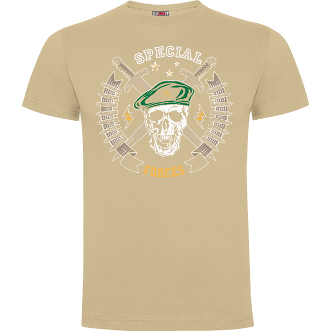 T-Shirt Special Forces Sand - Army Design by Summit Outdoor