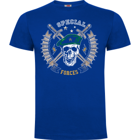 T-Shirt Special Forces Königsblau - Army Design by Summit Outdoor