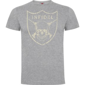 Tee-shirt Infidel Gris Chiné - Army Design by Summit Outdoor