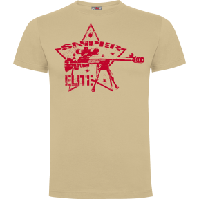 T-Shirt Sniper Elite Sand - Army Design by Summit Outdoor
