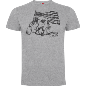Tee-shirt Death for Nation Gris Chiné - Army Design by Summit Outdoor