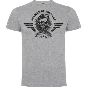 T-Shirt Soldier of Fortune Grau meliert - Army Design by Summit Outdoor