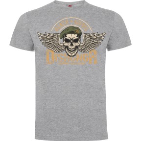 Koszulka Dishonor Szara Melanż - Army Design by Summit Outdoor
