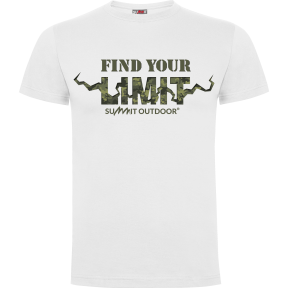 Koszulka Biała Find your Limit camo - Army Design by Summit Outdoor