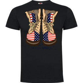 Tee-shirt Noir Military fashion - Army Design by Summit Outdoor