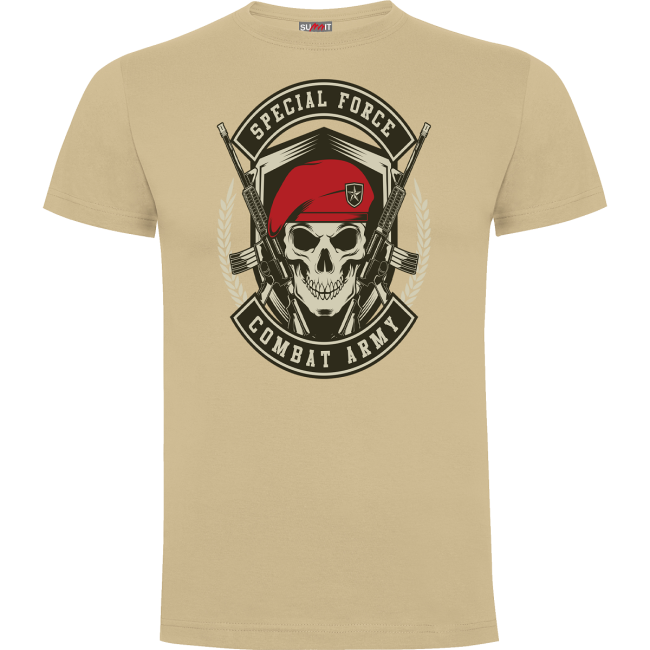 T-shirt Piaskowy Combat Army- Army design by Summit Outdoor