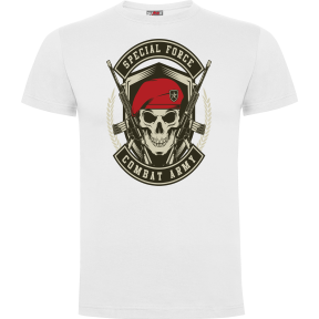T-shirt Biały Combat Army - Army design by Summit Outdoor