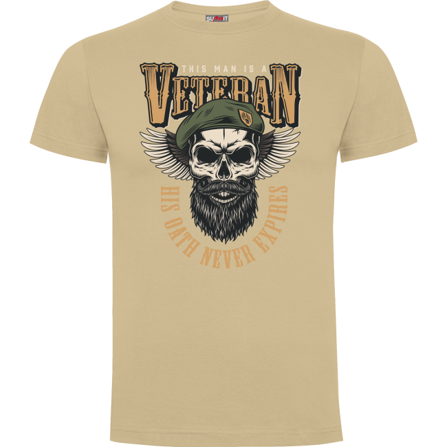 T-shirt Zand His oath never expires - Army design by Summit Outdoor