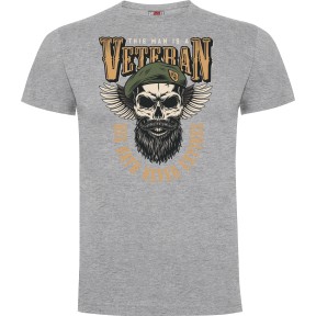 T-shirt His oath never expires Szary Melanż - Army Design by Summit Outdoor