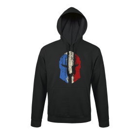 Zwarte hoodie Spartan - Army Design by Summit Outdoor