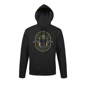 Sweat-shirt Noir Push your limit - Army Design by Summit Outdoor