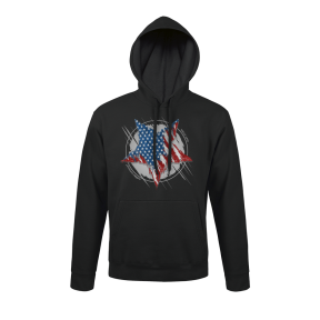 Sweat-shirt Noir Etoile US - Army Design by Summit Outdoor