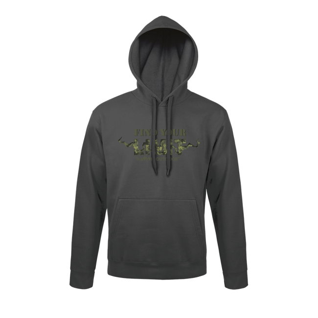 Bluza Szary Antracyt Find your Limit camo - Army Design by Summit Outdoor