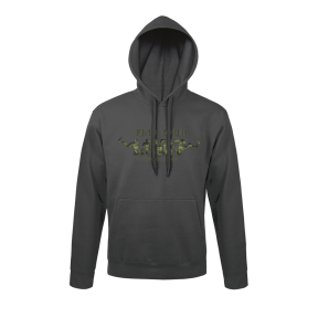 Anthrazitgrauer Sweatshirt Find your Limit Camo - Army Design by Summit Outdoor