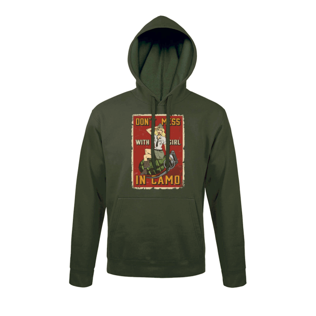 Bluza Zielona Don't Mess with girl - Army Design by Summit Outdoor