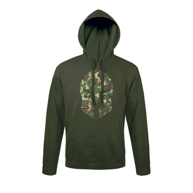Sweat-shirt Vert Spartan woodland - Army Design by Summit Outdoor