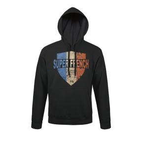 Bluza Czarna Naszywka Superfrench - Army Design by Summit Outdoor