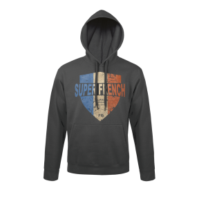 Bluza Szara Antracytowa Naszywka Superfrench - Army Design by Summit Outdoor