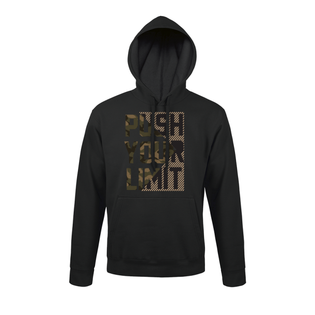 Bluza Czarna Push your limit modern - Army Design by Summit Outdoor