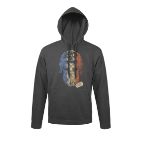 Sweater Antracietgrijs French Veteran - Army Design by Summit Outdoor