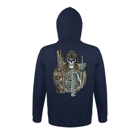 Sweat-shirt Marine Squelette - Army design by Summit Outdoor