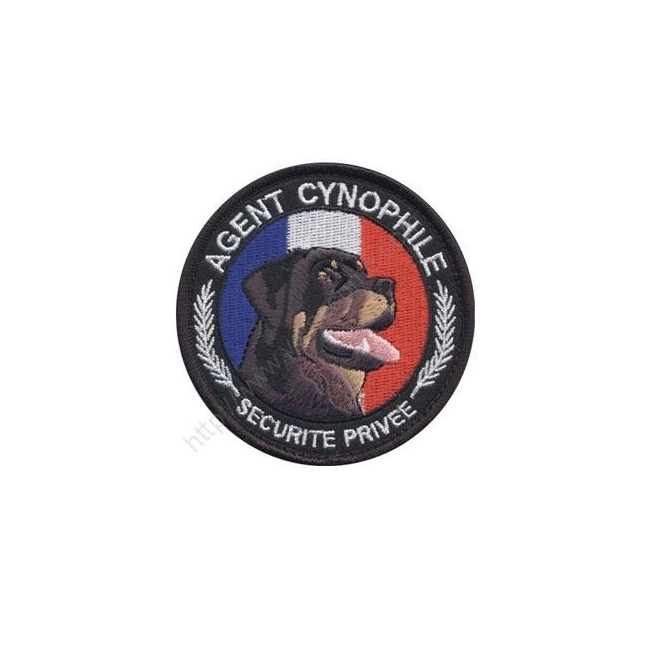 ÉCUSSON ROND AGENT CYNOPHILE ROTT