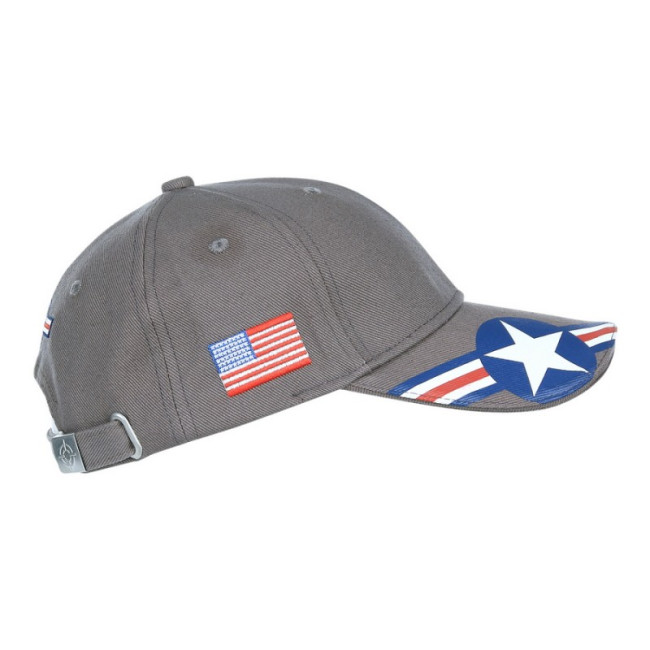 Czapka baseball U.S. Air Force Szara - Fostex