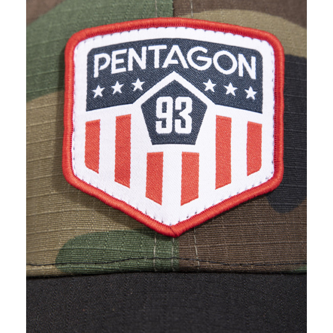 Era Kappe "US America Flag" Woodland - Pentagon