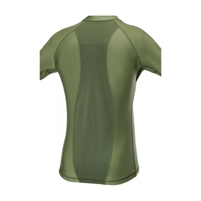 Tee-shirt manches courtes Lycra + Mesh Vert OD - Defcon 5
