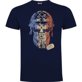 Tee-shirt Frecnh Veteran Marine - Army Design by Summit Outdoor