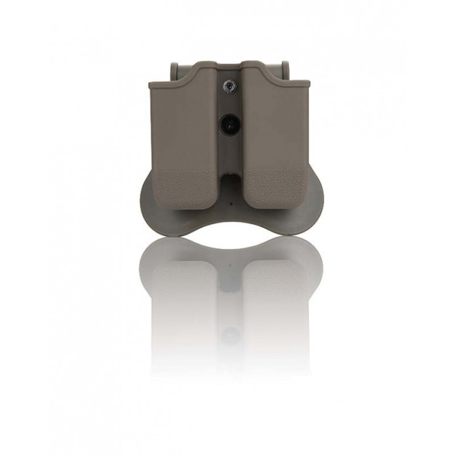 Dubbele magazijnhouder Glock Tan - Cytac