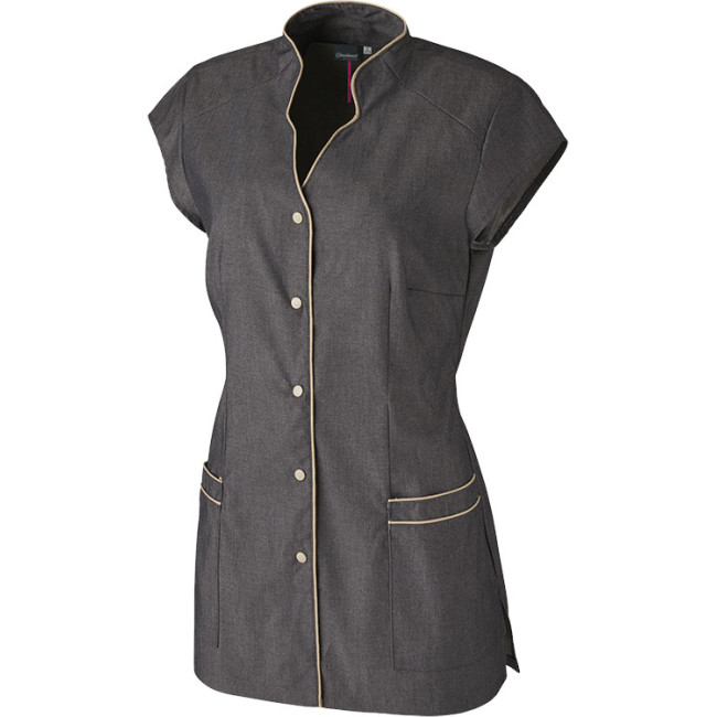 Dames tuniek CALISTA Dark denim/Beige - Hasson