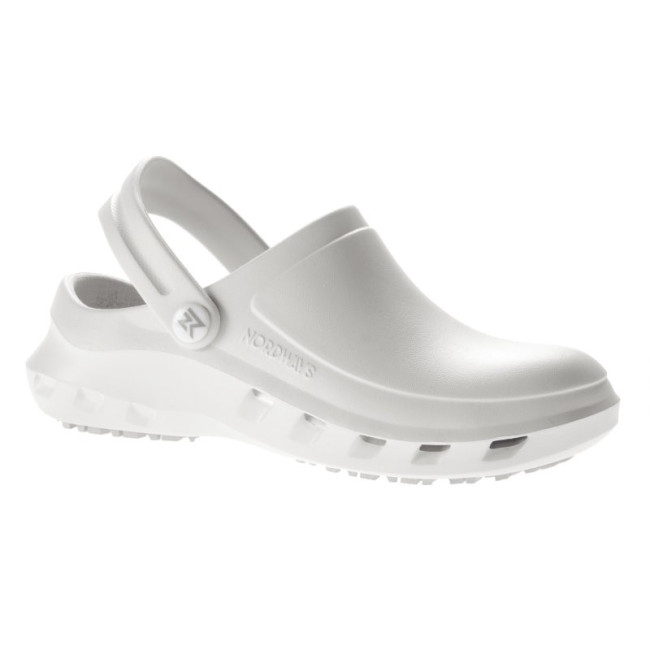 Sabots de sécurité en EVA Nforz perforation latérale SB blanc - Nordways Sabots de sécurité en EVA Nforz perforation latérale SB blanc - Nordways
