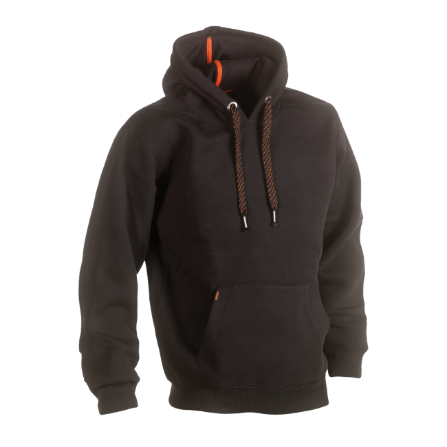 Sweat de travail à capuche Hesus Noir - Herock