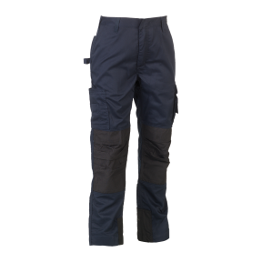 Waterafstotende werkbroek Titan marineblauw en zwart - Herock