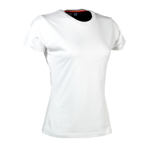 Kurzarm-T-Shirt Epona für Damen Weiß - Herock
