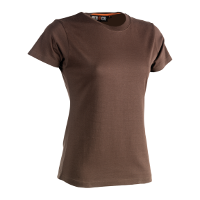 T-shirt z krótkimi rękawami Epona damski Brązowy - Herock
