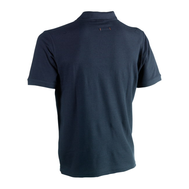 Polo de travail manches courtes Leo Bleu Marine - Herock