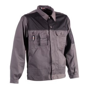 Veste de travail Aton Gris et Noir - Herock