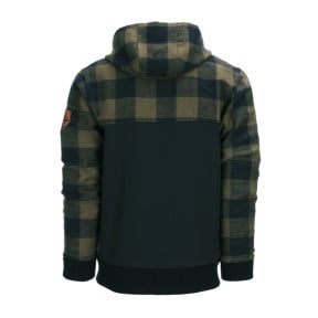 Lumbershell Jacke Schwarz/Olive - Van Os