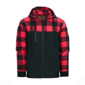 Veste Lumbershell Noir/Rouge - Van Os
