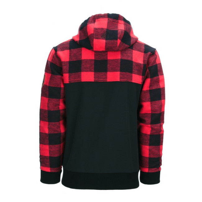 Veste Lumbershell Noir/Rouge - Van Os