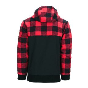 Veste Lumbershell Noir/Rouge - Van Os