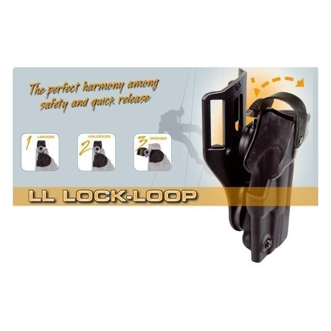 Holster Roto Plus Pamas Schwarz - Radar