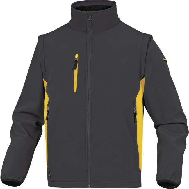 Jacke mysen2 grau/gelb - Delta Plus