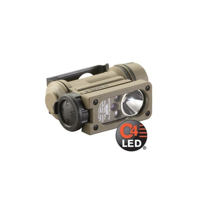 Militärische Sidewinder Compact II Taschenlampe Coyote - Streamlight