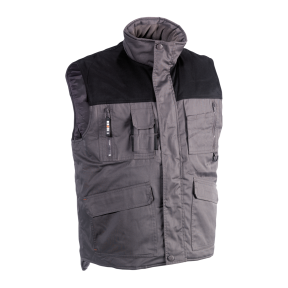 Gilet de travail Donar Gris et Noir - Herock