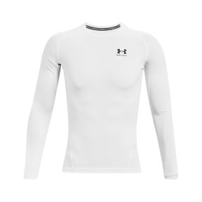 Kompressionsshirt Langarm Weiß - Under Armour