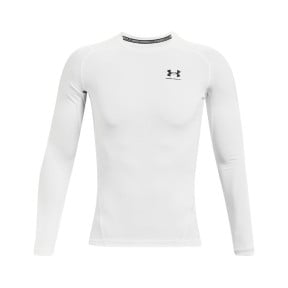T-shirt lange mouwen compressie Wit - Under Armour