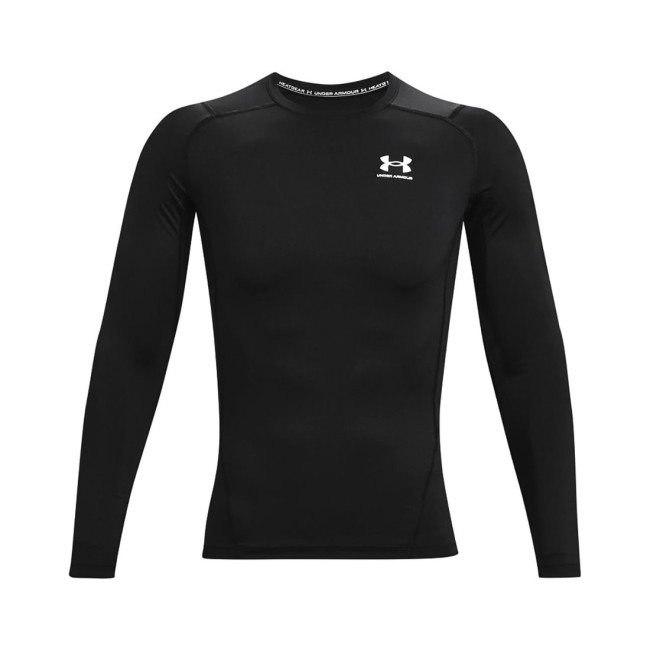 Koszulka z długimi rękawami kompresyjna Czarna - Under Armour
